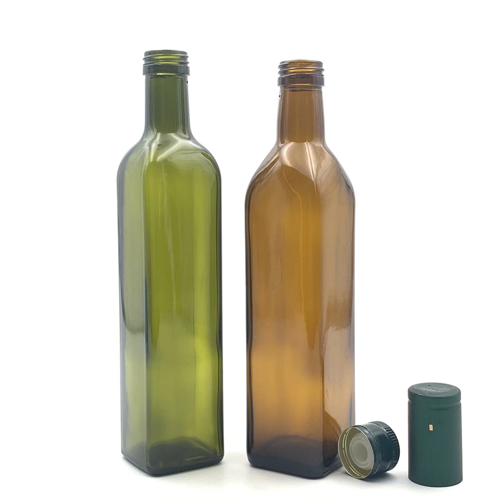 500ml Groene Glazen Olijfolie Fles in Bulk